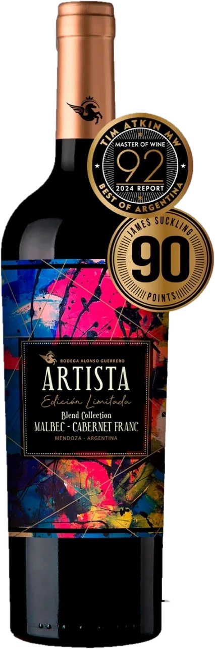 Botella Artista Malbec · Cabernet Franc