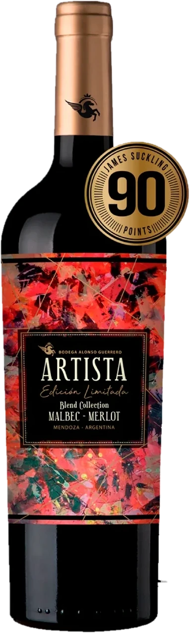 Botella Artista Malbec · Merlot