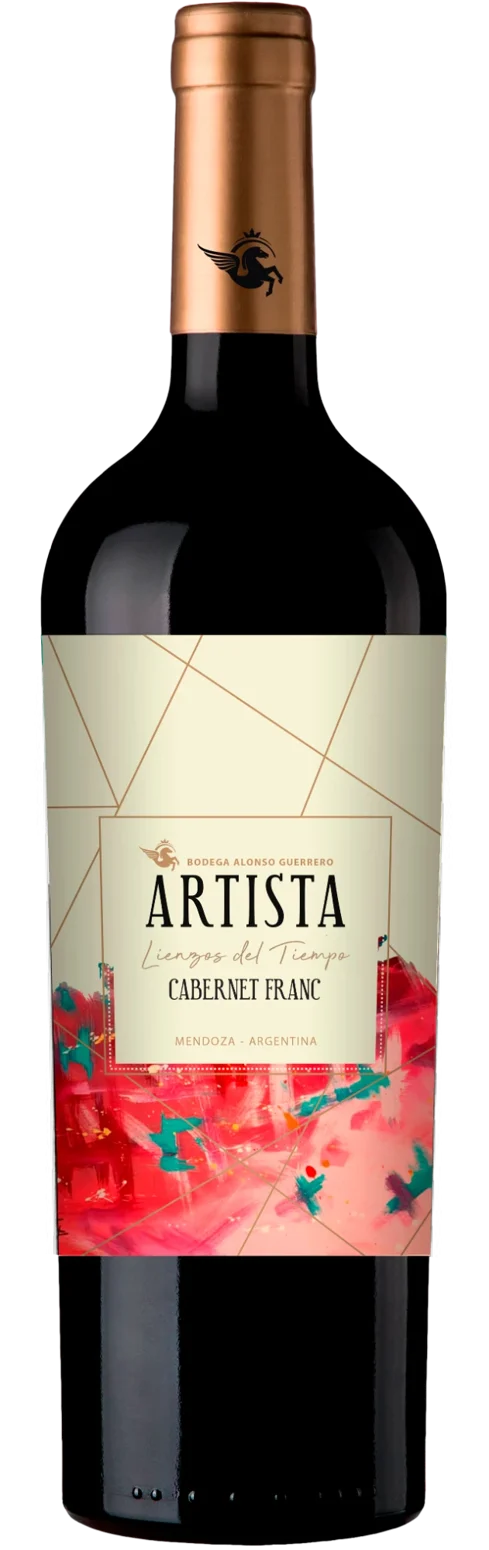 Botella Artista Lienzos del Tiempo Cabernet Franc