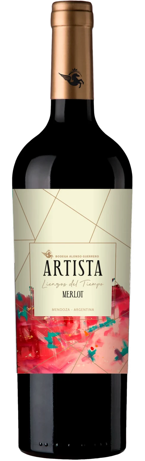 Botella Artista Lienzos del Tiempo Merlot